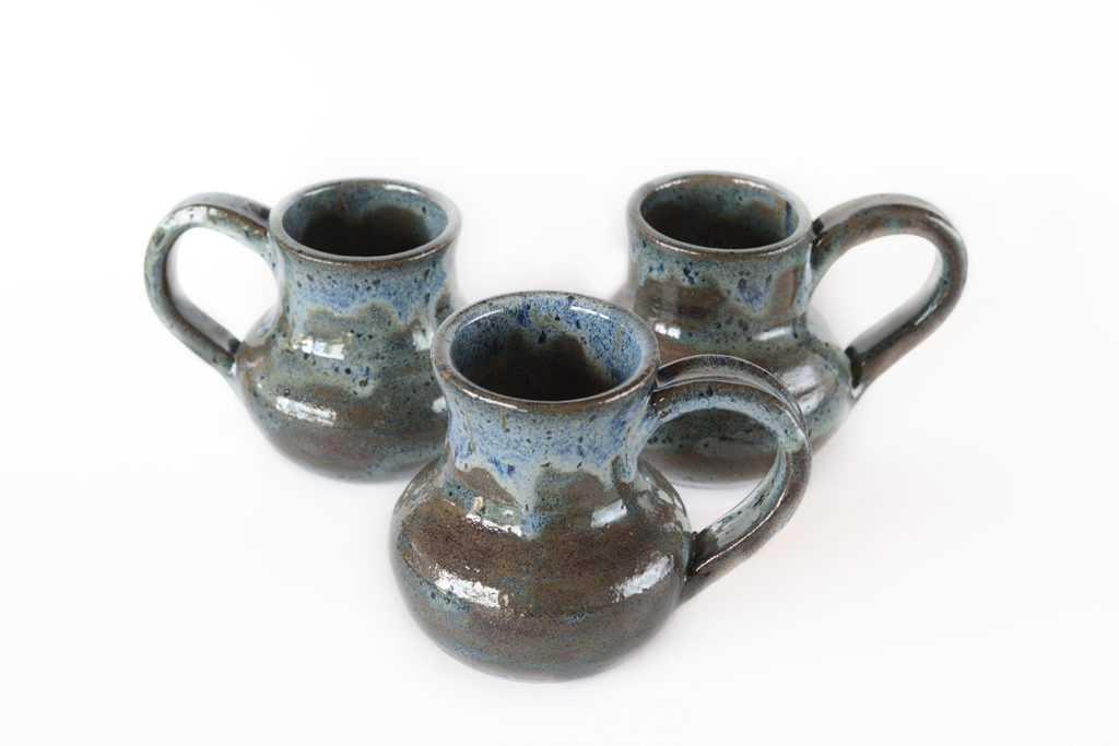 Large Blue Sage Mugs